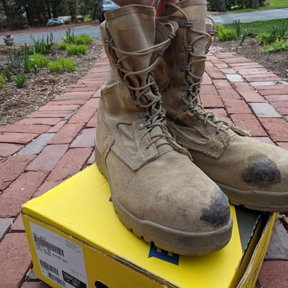 Belleville 300 DST Men's Steel Toe Hot Weather Boots Size 12.0R Desert - Picture 8 of 16